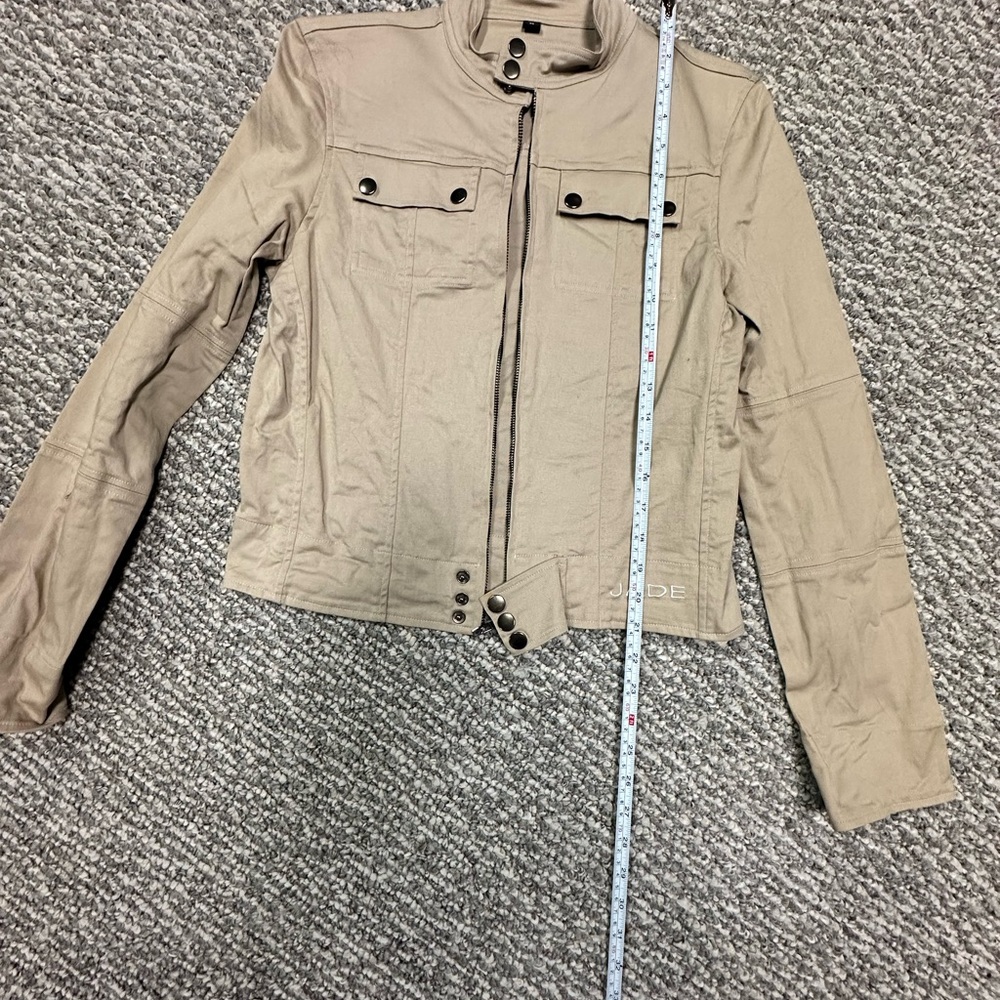 JADE Brand Tan Utility Jacket